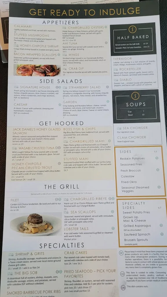 Menu_Shuckers Oyster Bar & Grill_Wake Forest, NC_image_old_1