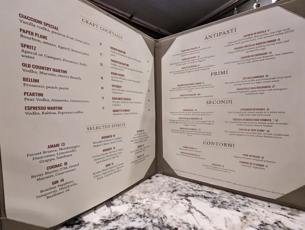 Menu_Amalia's Authentic Italian Restaurant_Wake Forest, NC_image_old_3