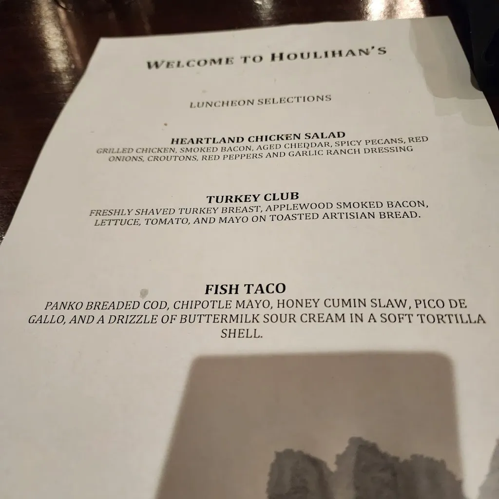 Menu_Houlihan's_Westlake, OH_image_old_1