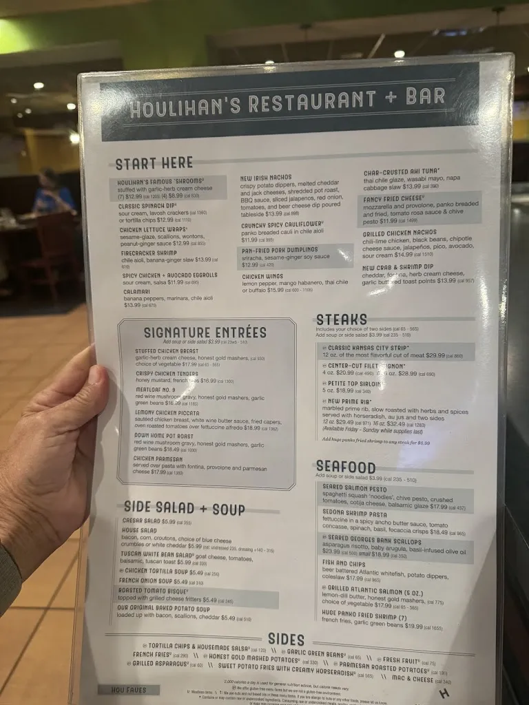 Menu_Houlihan's_Westlake, OH_image_old_3