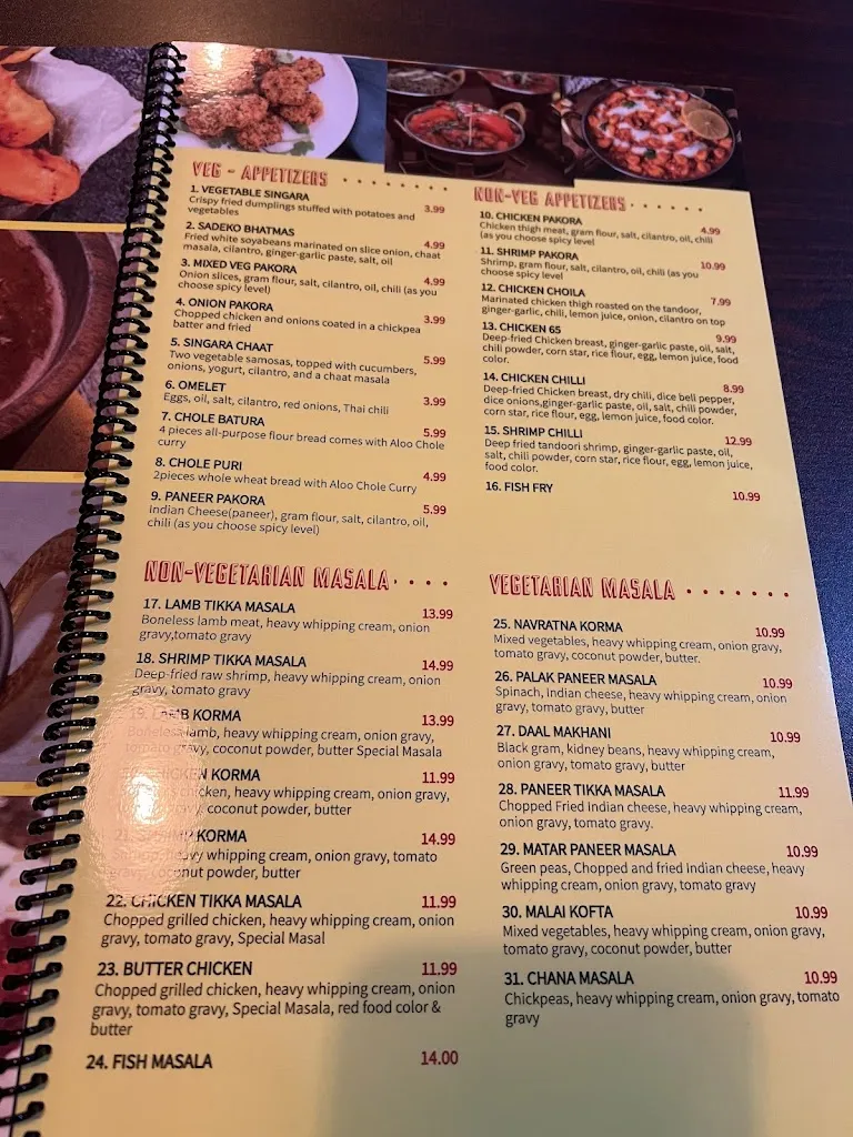 Menu_Indian & Nepali Kitchen Restaurant & Bar_Pataskala, OH_image_old_3