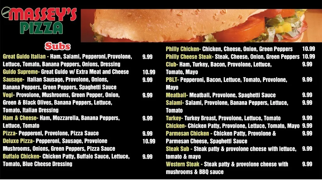 Menu_Massey's Pizza_Pataskala, OH_image_old_2