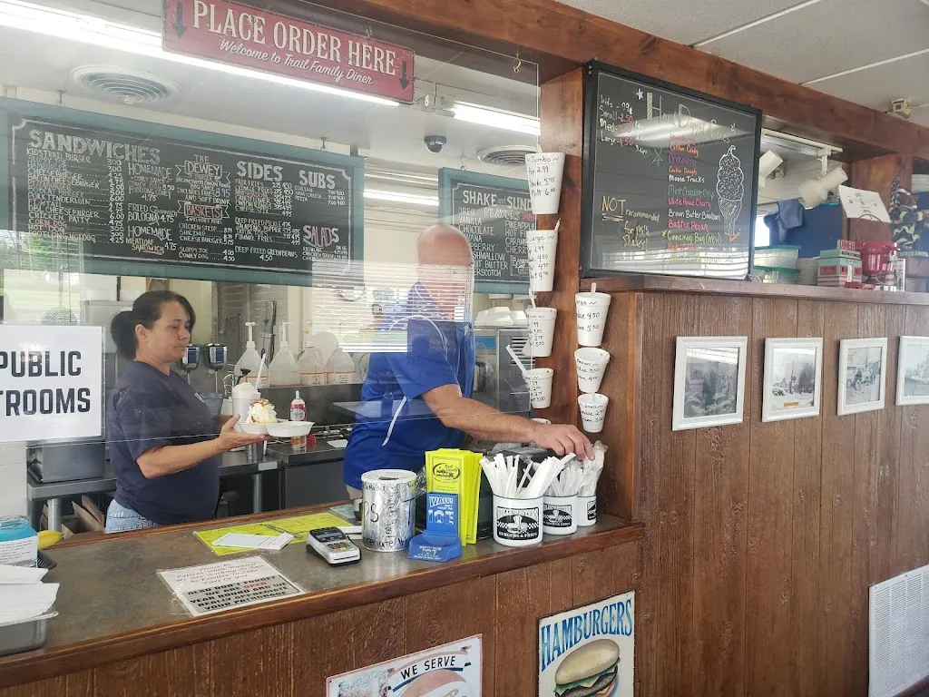 Trail Family Diner restaurant in Cambridge, OH