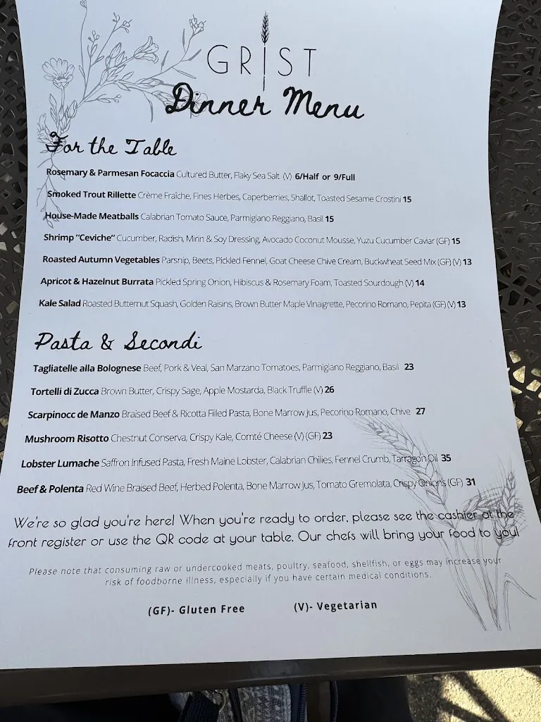 Menu_Grist_Dayton, OH_image_old_1