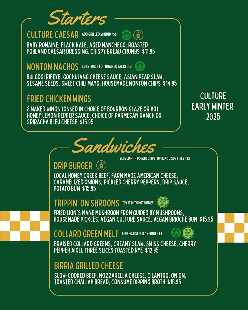 Menu_CULTURE_Dayton, OH_image_old_2