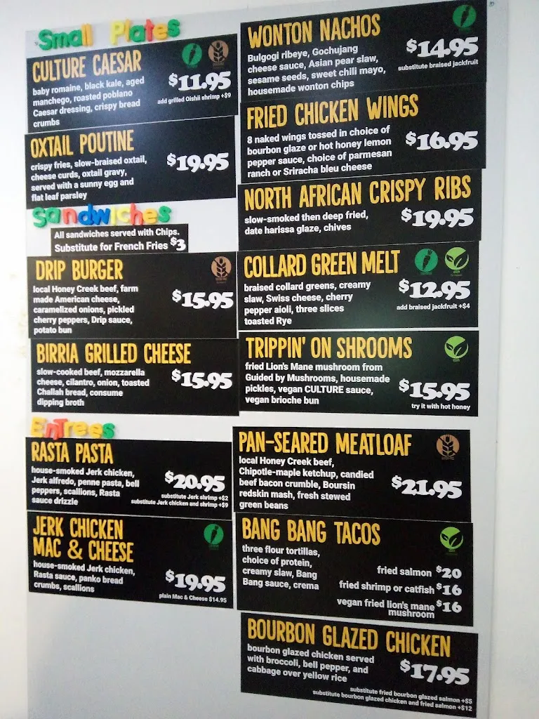 Menu_CULTURE_Dayton, OH_image_old_3