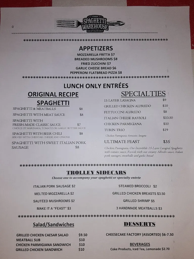Menu_Spaghetti Warehouse_Dayton, OH_image_old_3