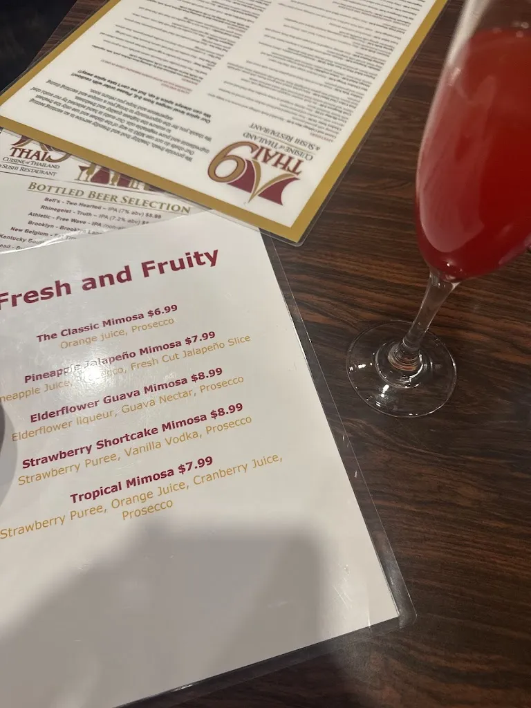 Menu_Thai 9_Dayton, OH_image_old_1