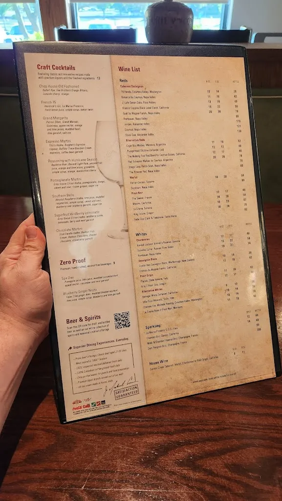 The Chop House_Dayton, OH_menu_imagen_2