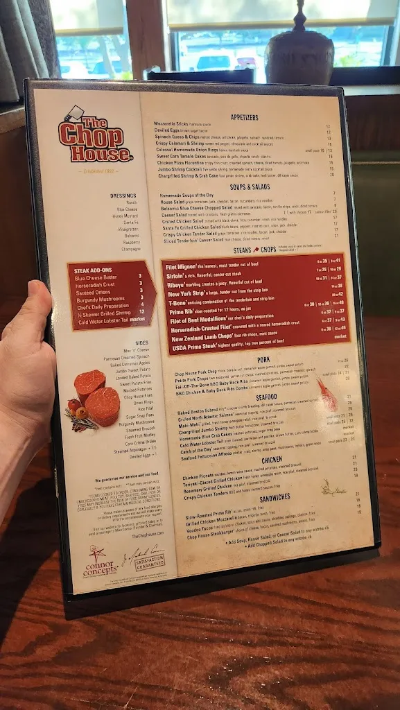 The Chop House_Dayton, OH_menu_imagen_3
