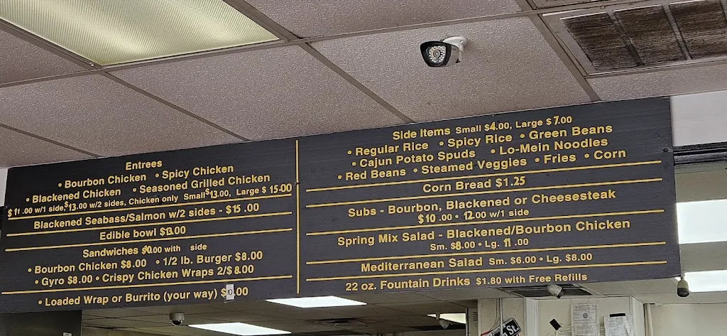 Menu_Bourbon Street Grill & Cafe_Dayton, OH_image_old_1