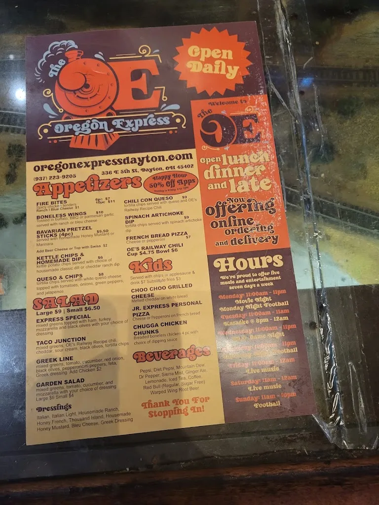 Oregon Express_Dayton, OH_menu_imagen_3