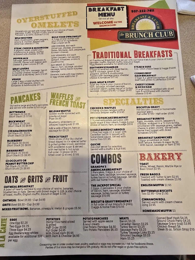 The Brunch Club_Dayton, OH_menu_imagen_2