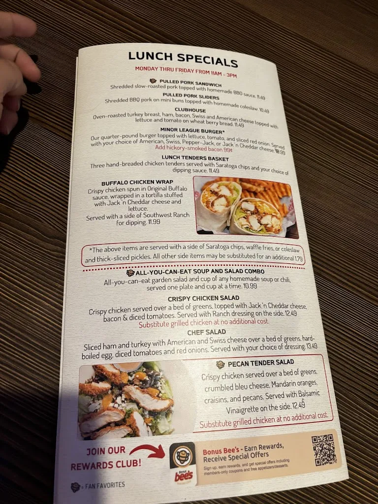 Menu_Butterbee's American Grille_Cincinnati, OH_image_old_3