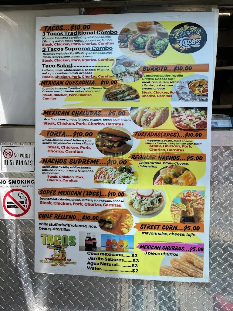 Menu_Food Trucks El Buen Taco_Fairborn, OH_image_old_1