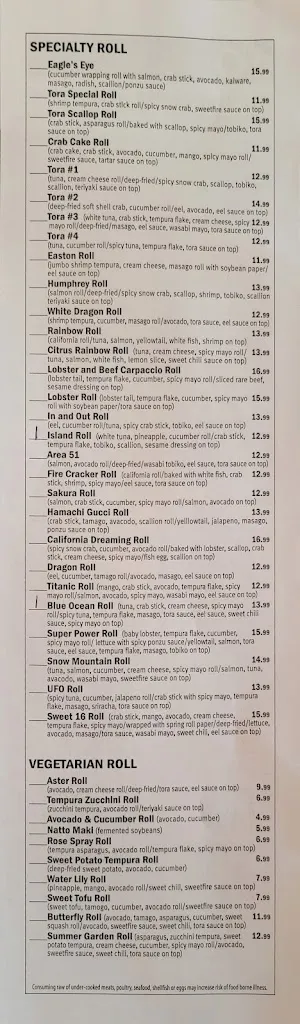 Tora restaurant in Columbus, OH