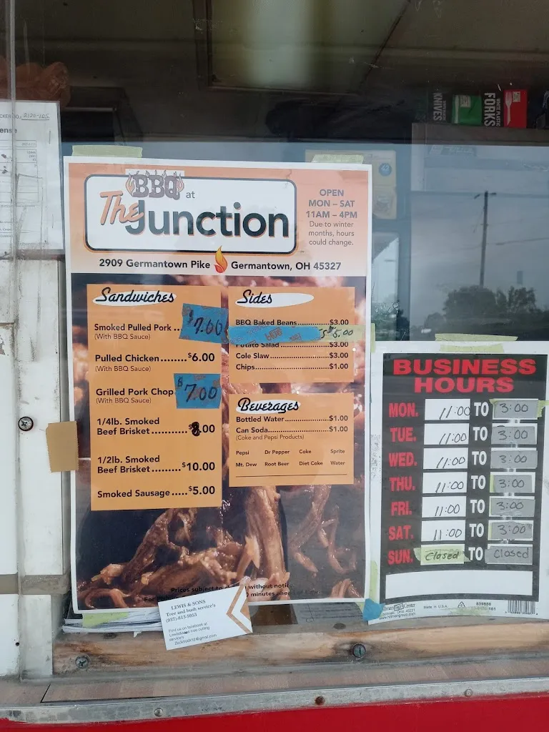 Menu_The Junction_Miamisburg, OH_image_old_1