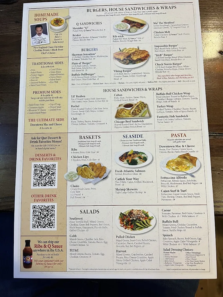 Menu_Bullwinkle's Top Hat Bistro_Miamisburg, OH_image_old_2
