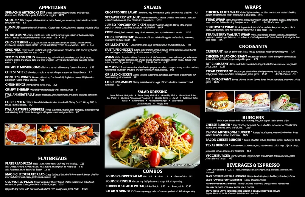 Menu_North Canton Grinders Above & Beyond_North Canton, OH_image_old_1