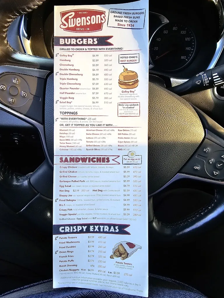 Menu_Swensons Drive-In_North Canton, OH_image_old_2
