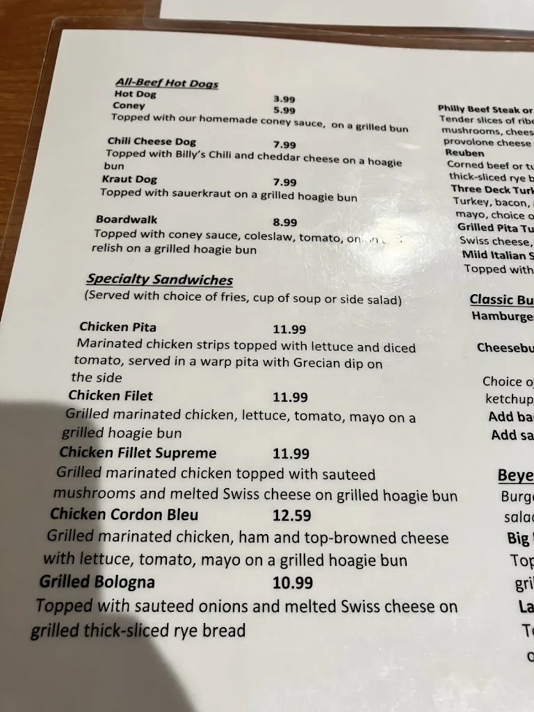 Menu_Beyesly's Restaurant_North Canton, OH_image_old_2