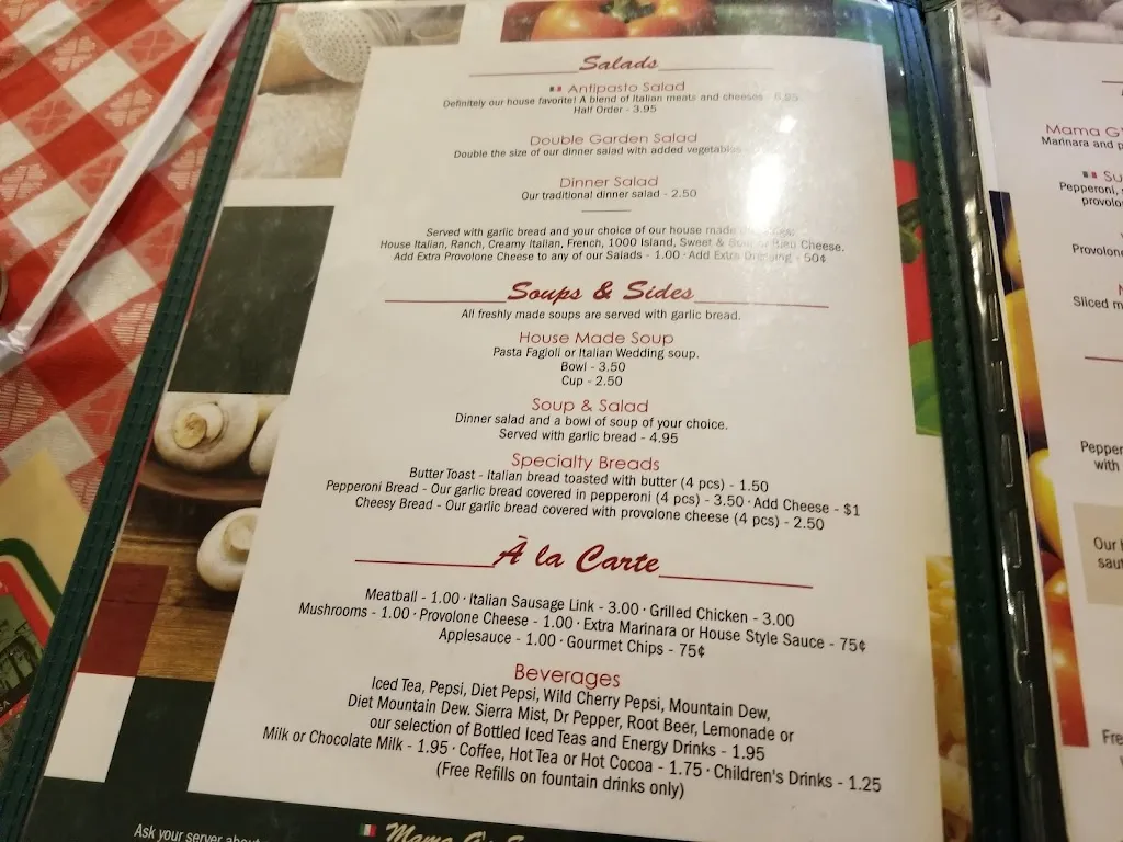Menu_Mama Guzzardi's Italian Restaurant_North Canton, OH_image_old_2