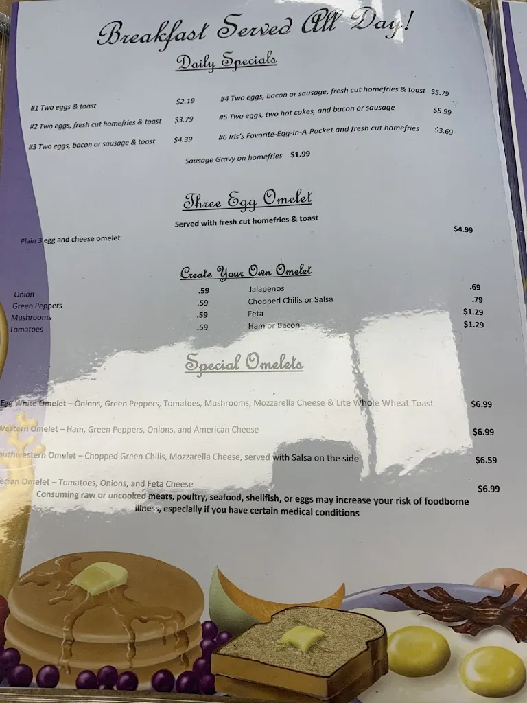 Menu_The Crows Nest Diner_North Canton, OH_image_old_3