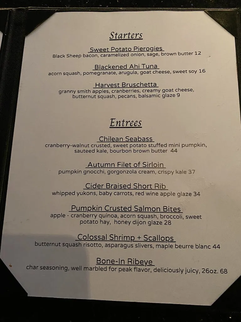 Menu_The Chophouse_Warren, OH_image_old_3