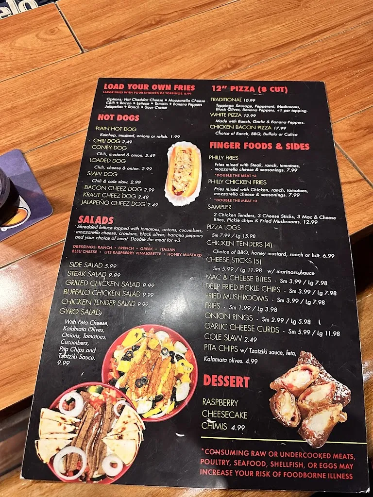 Menu_The Rig_Warren, OH_image_old_1