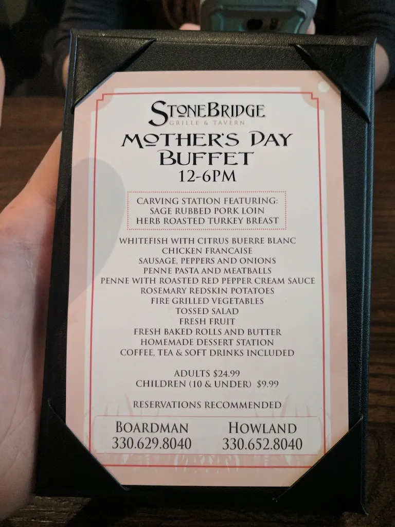 Menu_Stonebridge Grille & Tavern_Warren, OH_image_old_3