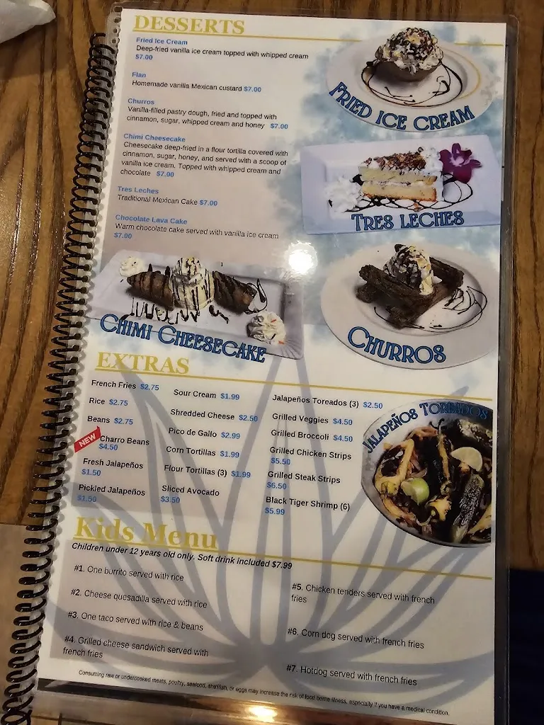 Menu_Añejo Mexican Restaurant & Cantina_Warren, OH_image_old_3