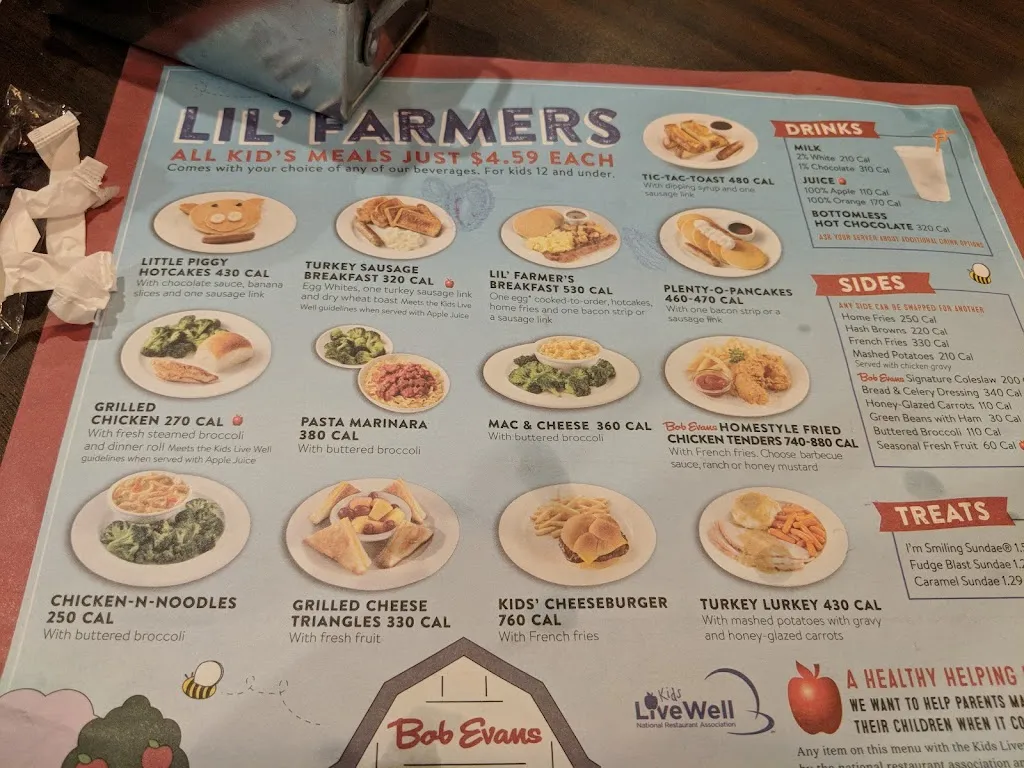 Menu_Bob Evans_Franklin, OH_image_old_3