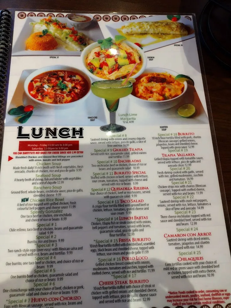 Menu_El Rancho Grande - Middletown_Middletown, OH_image_old_2