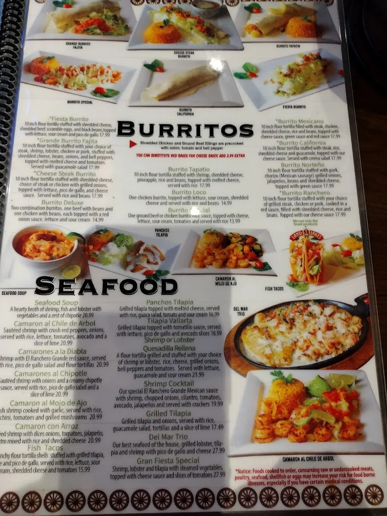 Menu_El Rancho Grande - Middletown_Middletown, OH_image_old_3