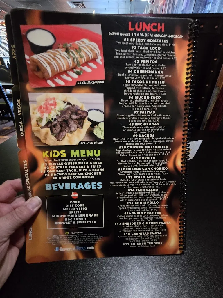 Menu_Veracruz Mexican Restaurant_Middletown, OH_image_old_1