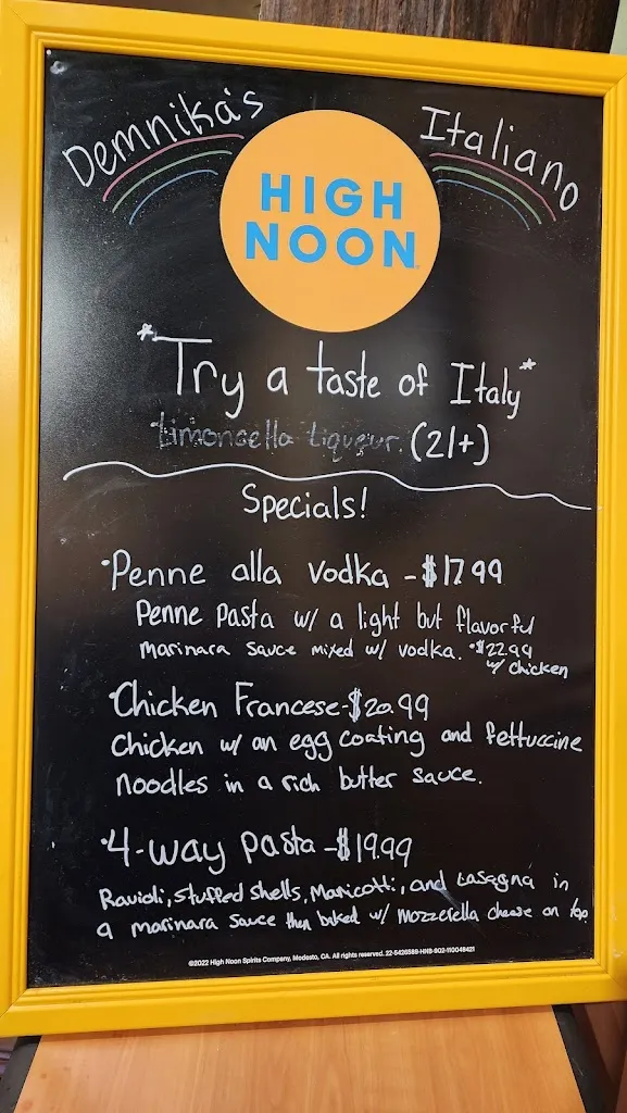 Menu_Demnika's Italiano_Kettering, OH_image_old_3