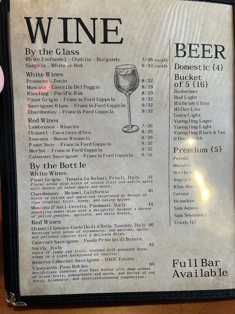 Menu_Jimmy's Italian Kitchen_Kettering, OH_image_old_2