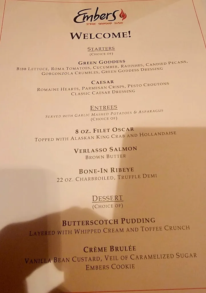 Menu_Embers Restaurant_Cincinnati, OH_image_old_1