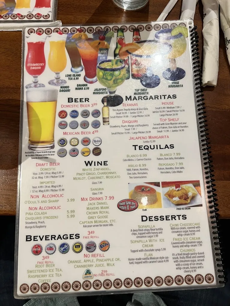 Menu_El Rancho Grande - Kenwood_Cincinnati, OH_image_old_2