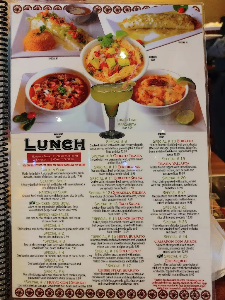 Menu_El Rancho Grande - Kenwood_Cincinnati, OH_image_old_3