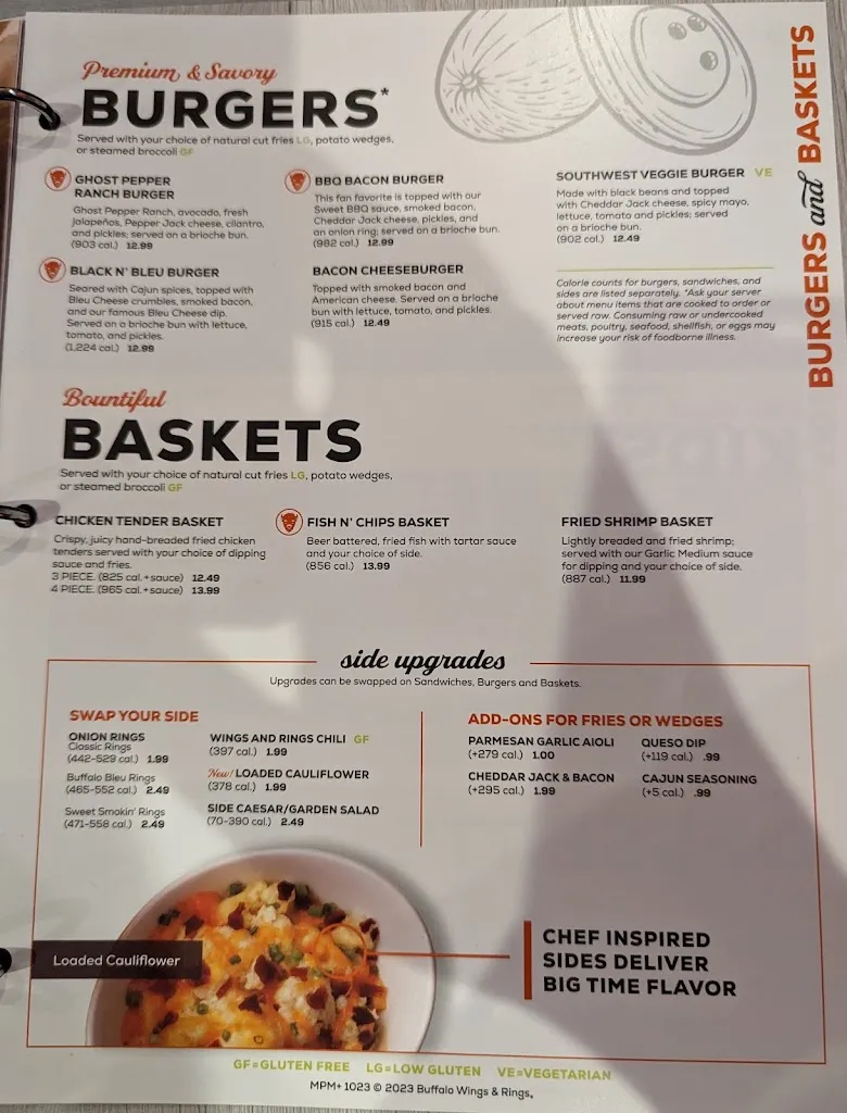 Menu_Wings and Rings_Lewis Center, OH_image_old_3