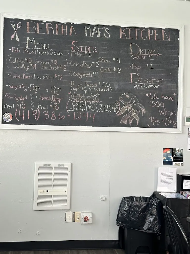 Menu_Bertha Mae's Kitchen_Toledo, OH_image_old_2