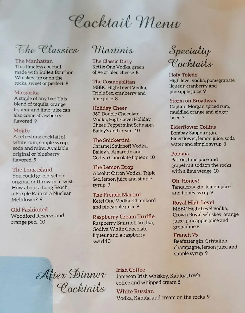 Menu_Rockwell's_Toledo, OH_image_old_1