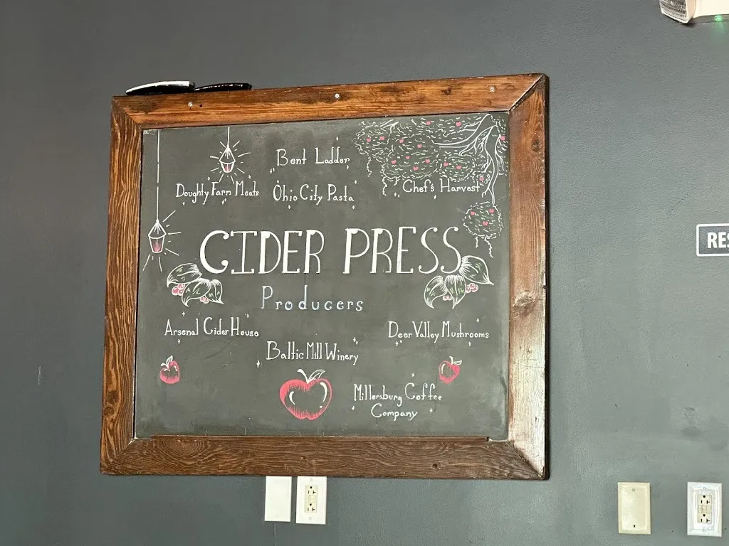 Menu_The Cider Press_Millersburg, OH_image_old_1