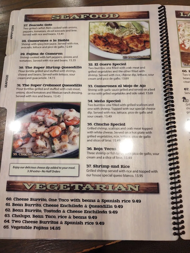 Menu_La Palma Mexican Grill_Millersburg, OH_image_old_2