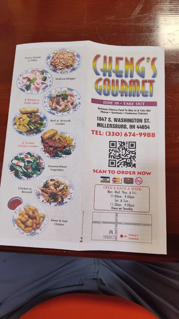 Menu_Cheng's Gourmet_Millersburg, OH_image_old_1