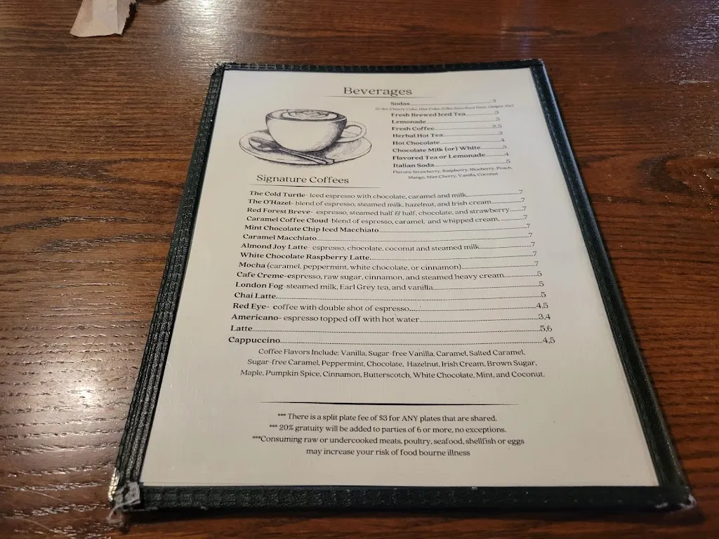 Menu_Olde World Bistro and Bakery_Berlin, OH_image_old_2