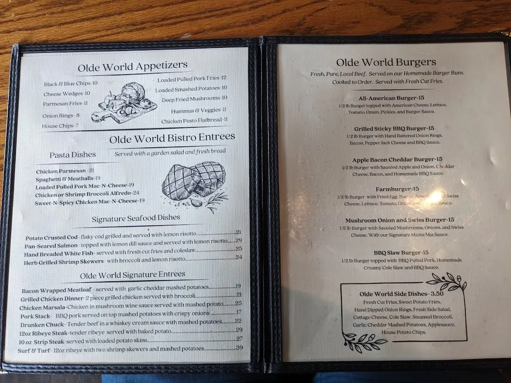 Menu_Olde World Bistro and Bakery_Berlin, OH_image_old_3