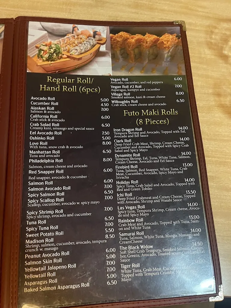 Menu_Osaka Sushi_Madison, OH_image_old_2