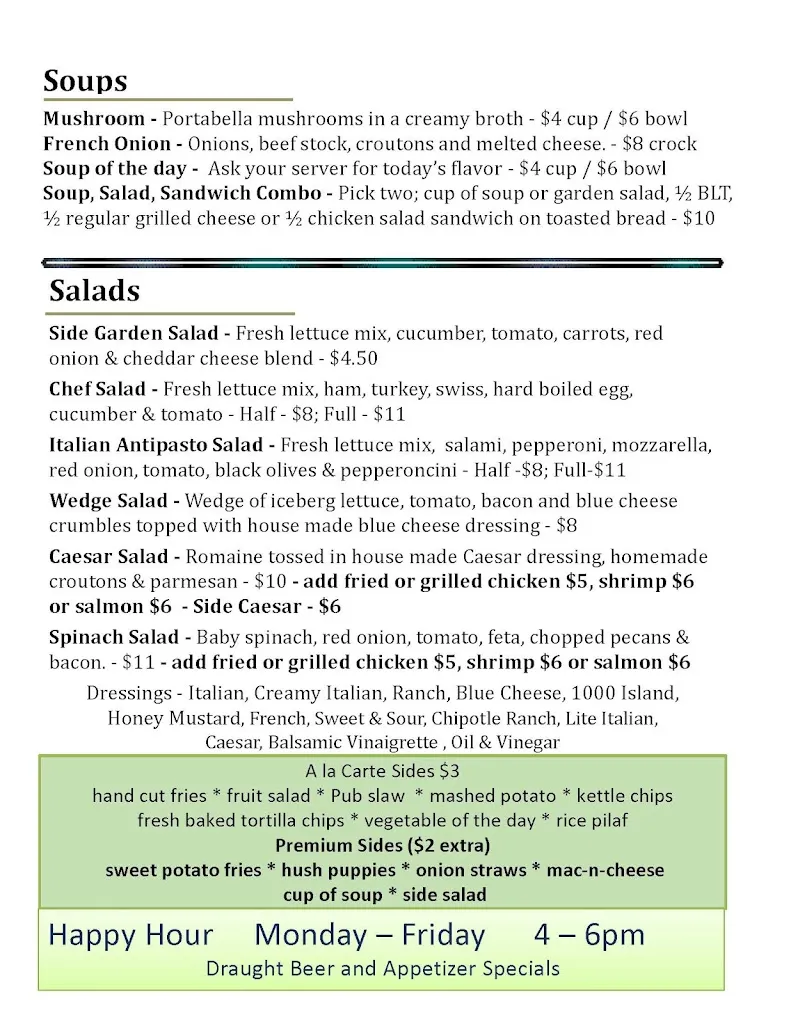 Menu_The Paddock Pub_Groveport, OH_image_old_3